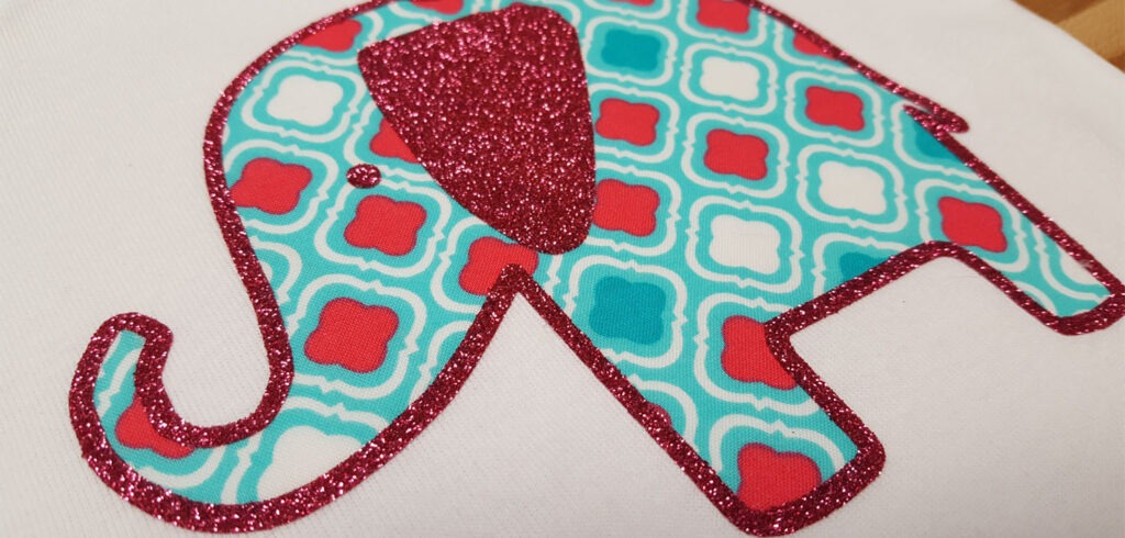  appliqué on fabric