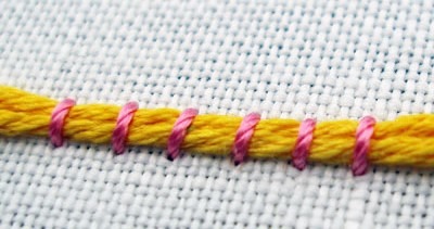 couching stitch