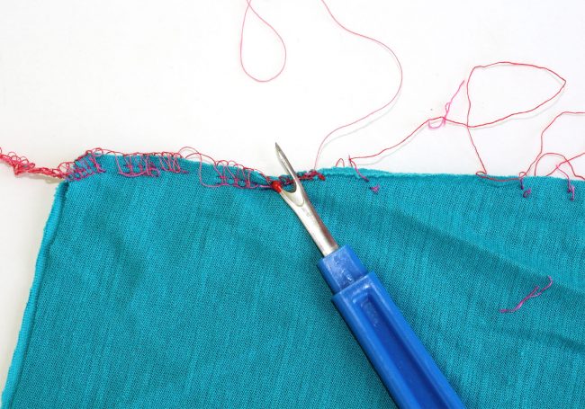 reverse a seam step