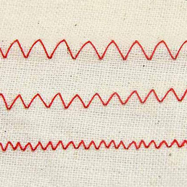 sew zigzag stitches