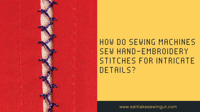 How do sewing machines sew fagoting stitches for joining lace or fabric strips?