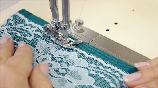 sew lace