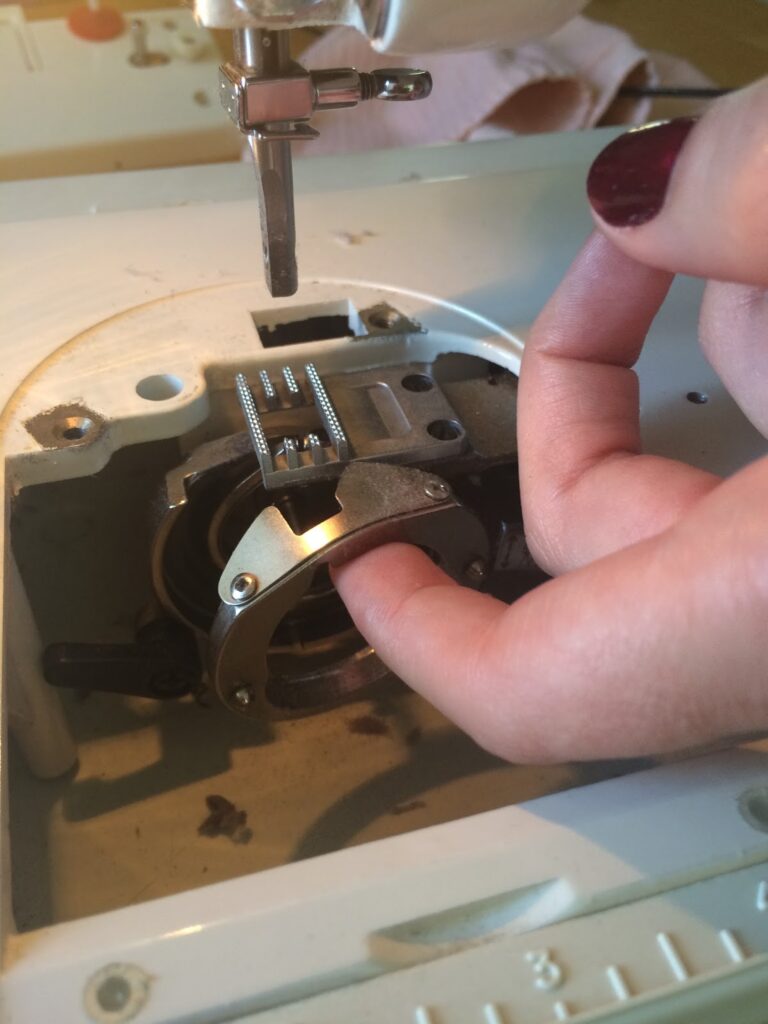 clean my sewing machine